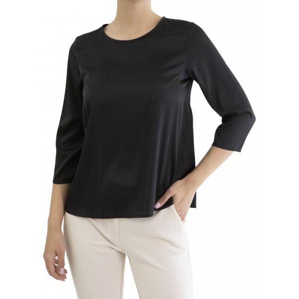 Camicia con taglio a goccia e maniche a tre quarti Imperial